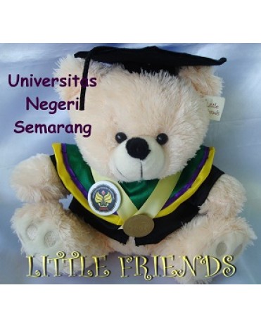 Boneka Wisuda Universitas Negeri Semarang - Keolahragaan (30 cm)